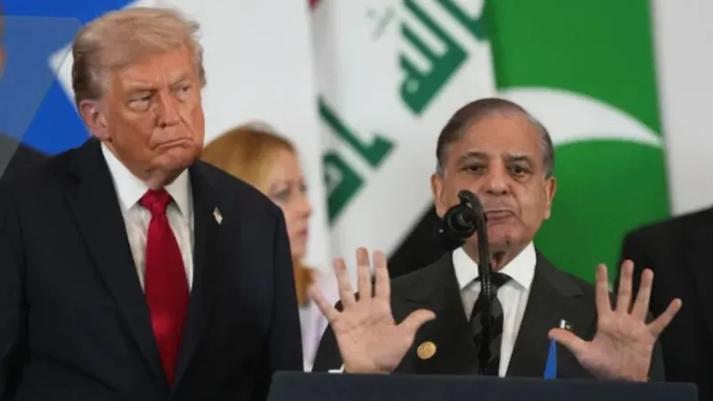 Trump and shehbaz praises each other credits him for halting war with India