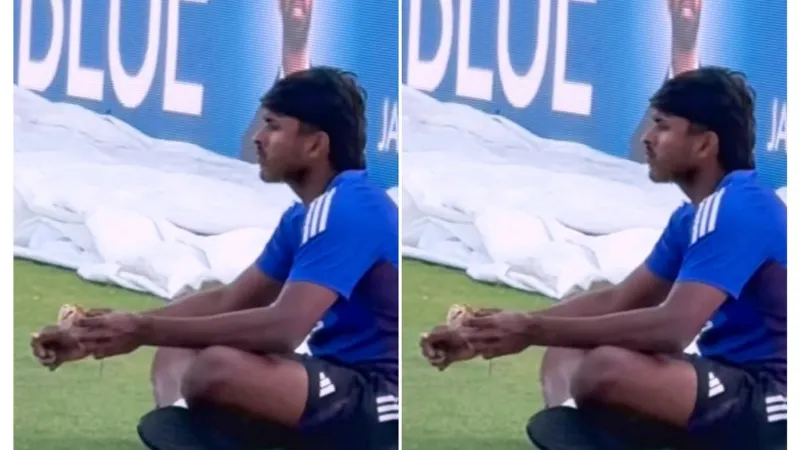 उधर चल रहा था मैच...इधर बाउंड्री पर बैठकर बर्गर खा रहे थे साई सुदर्शन, फैंस बोले-गुजरात छोड़ो....