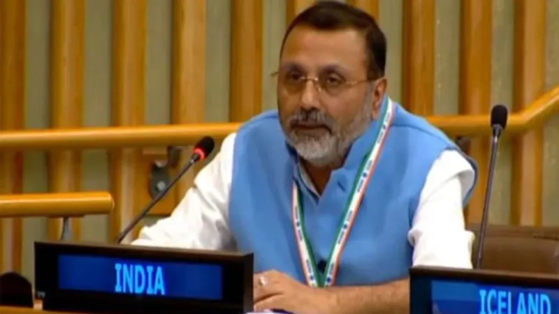 India slams Pakistan at UNGC also raises PoK issue