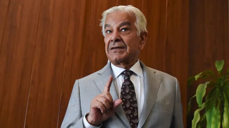 Pakistani Defense Minister on Taliban India Relation