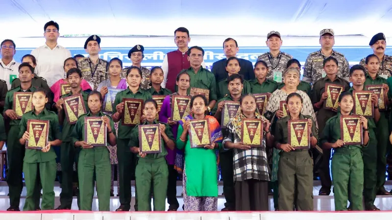 170 Naxalites surrender Chhattisgarh Abujhmad becomes Naxal-free Amit Shah calls historic