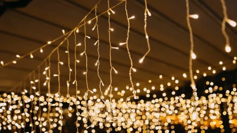 balcony a fairy touch this Diwali. a few lights can make your space super magical