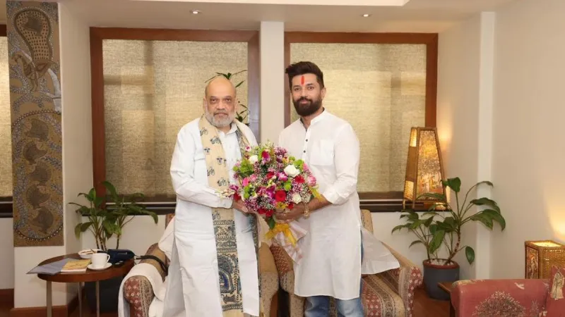 अमित शाह से मिले चिराग पासवान...मीटिंग में क्या-क्या हुआ? दी जानकारी