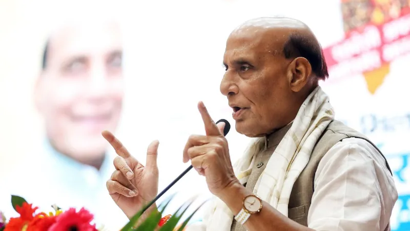 Rajnath Singh flagged off the first batch of BrahMos missiles from Lucknow
