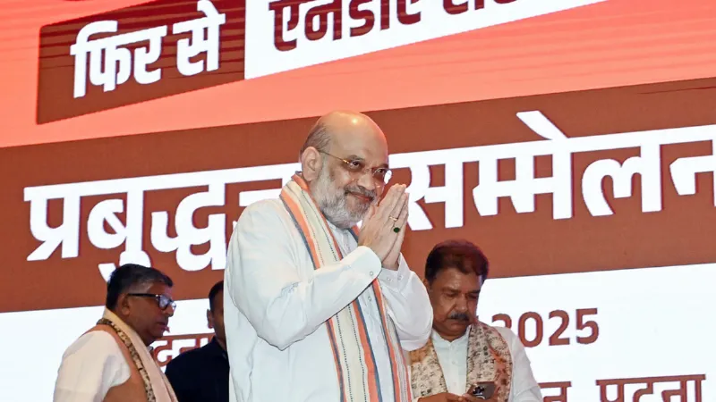 Bihar national policy not politics On infiltrators Amit Shah roared in Patna