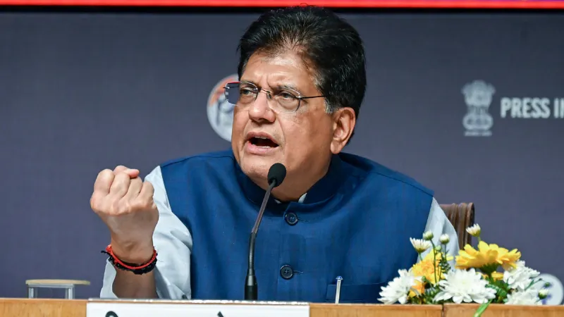 "भारत के किसानों, मछुआरों और MSMEs के हितों को...", ट्रंप के टैरिफ पर चल रही वार्ता के बीच पीयूष गोयल का बड़ा बयान