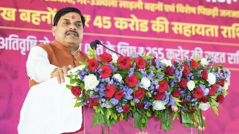 CM Mohan Yadav transfers crores to farmers during Ujjain visit as Diwali gift