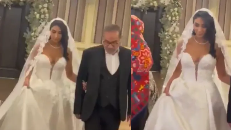 daughter of Khamenei close associate wear to her wedding that sparked a furor Islamic law hypocrisy