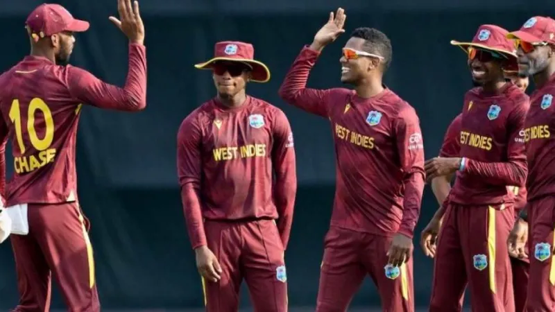 West Indies bowled all 50 overs with spin against Bangladesh in an ODI