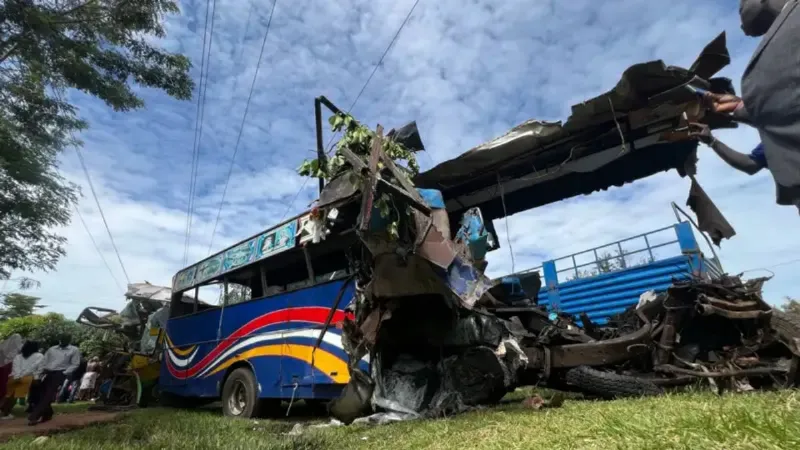Uganda 63 people died in Horrific bus accident