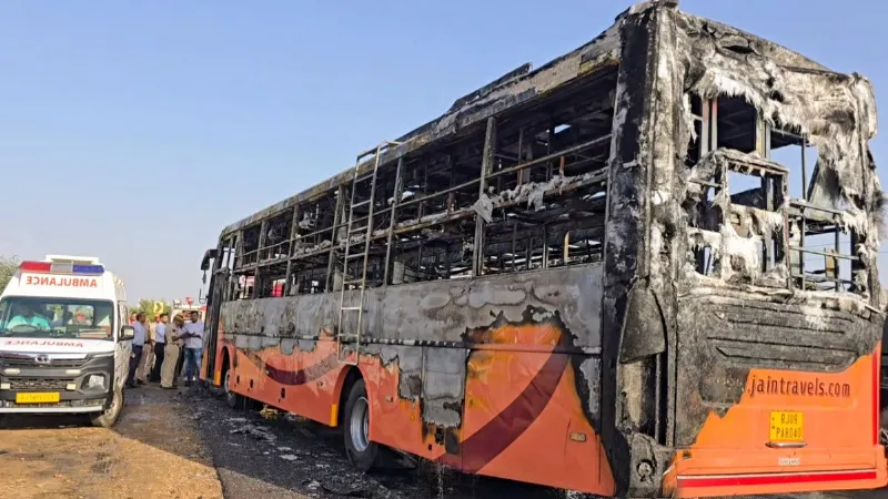 जैसलमेर में किस वजह से आग का गोला बन गई थी चलती बस? FSL रिपोर्ट में हुआ चौंकाने वाला खुलासा
