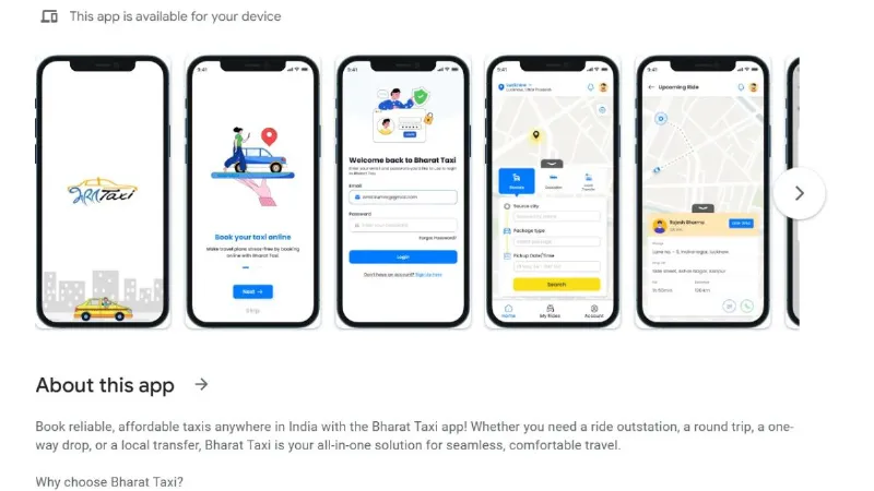 India First taxi service bharat taxi will launched know how driver will use