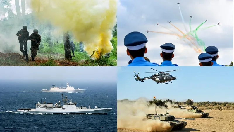 Indias exercise Trishul started on Pakistan border