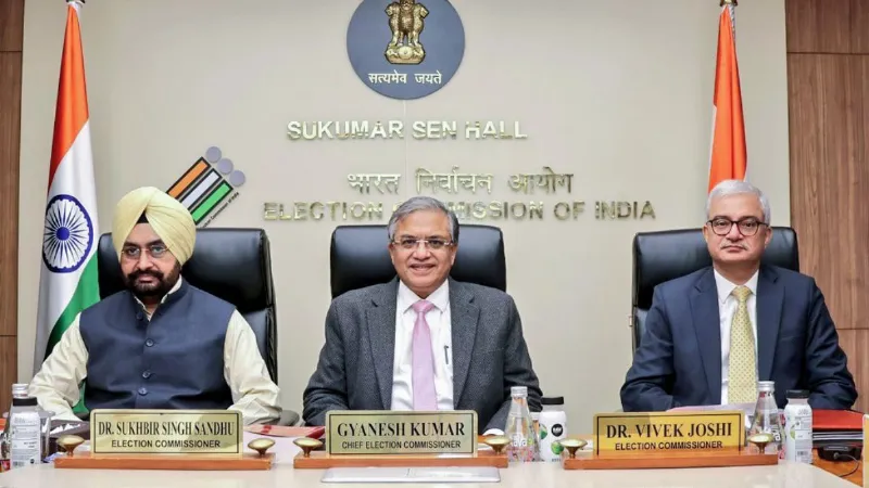 Election Commission announces the second phase of SIR will begin in 12 states