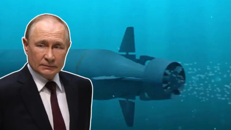Russia tests underwater nuclear drone Poseidon
