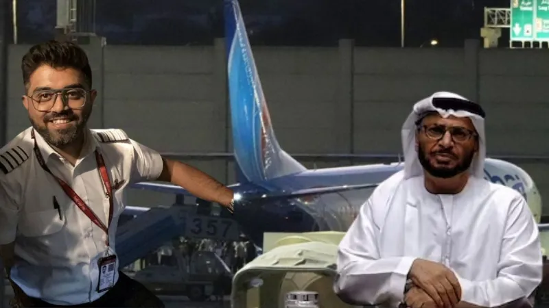 UAE first statement Flydubai flight incident terror act praises Captain Smit