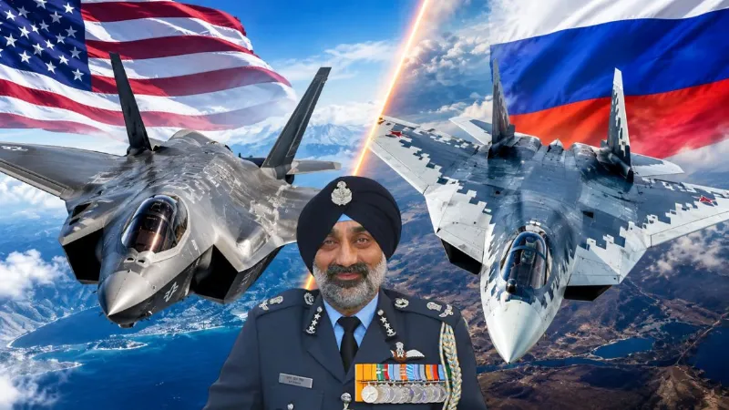 F-35 या SU-57... AMCA में देरी हुई तो कौन-सा फाइटर जेट खरीदेगा भारत? एयर चीफ एपी सिंह ने दिया जवाब