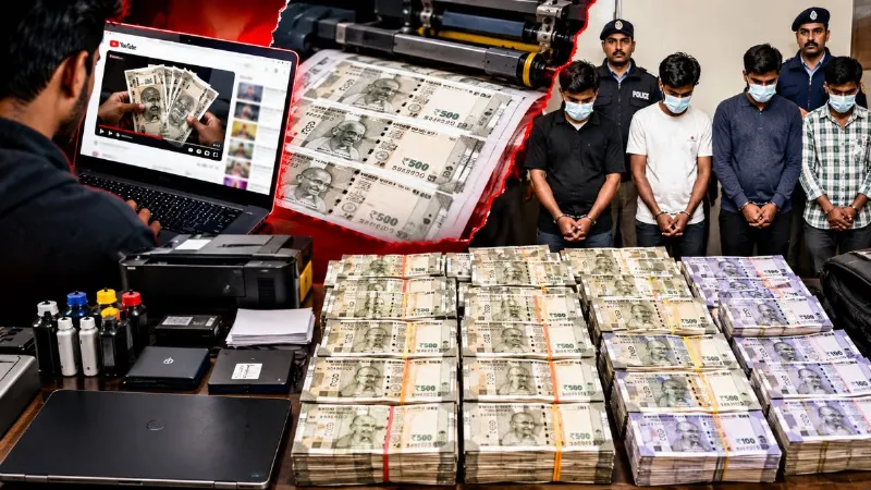 Anti Narcotics Squad Arrest Bust Fake Currency Racket Arrest 4