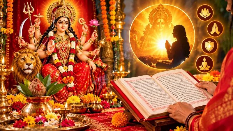 maa-durga-puja-durga-saptashati-path-navratri-benefits
