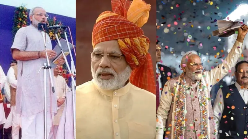 25 years of Narendra Modi: सेवा के संकल्प से सत्ता के शिखर तक... PM Modi के सार्वजनिक जीवन के 25 साल पूरे