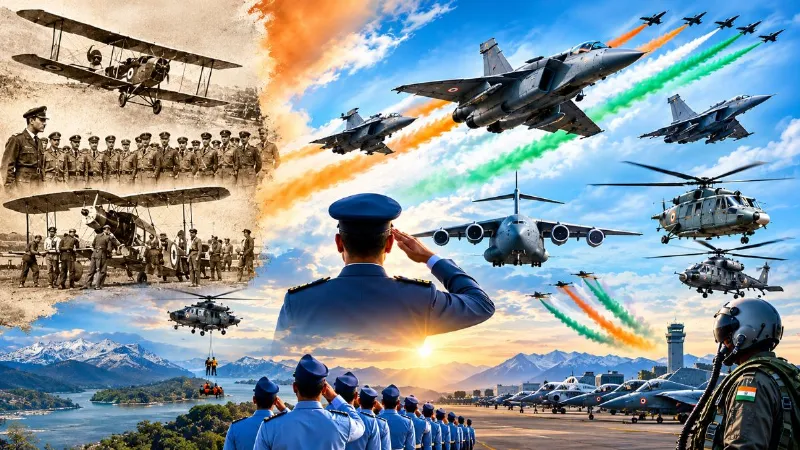 4 विमान, 6 अफसर और 19 जवान… ऐसे हुई थी भारतीय वायुसेना की शुरुआत, आज आसमान पर करती है राज!