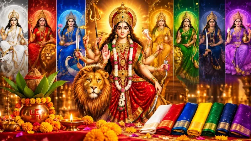 navratri-2026-maa-durga-nine-forms-nine-days-auspicious-colors