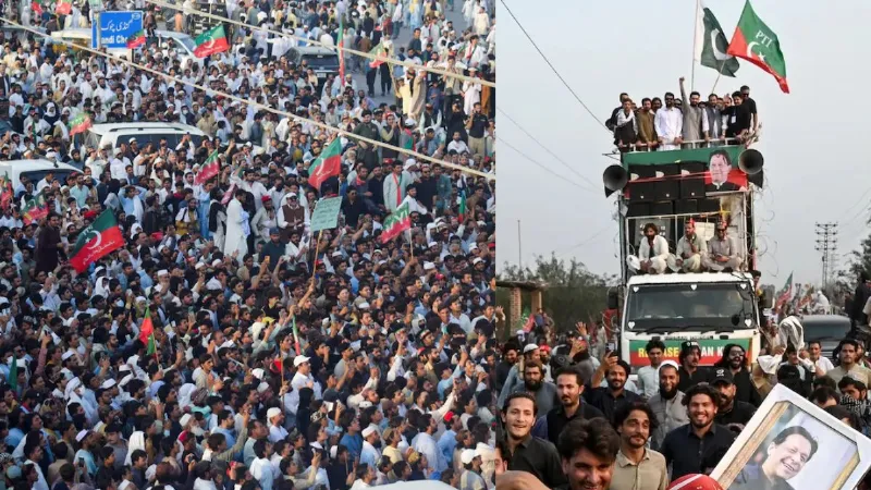 Imran Khan supporters rebellion in PoK Pakistan cornered on two fronts