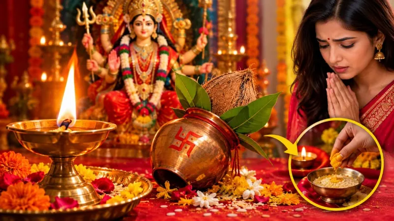 navratri-akhand-jyot-goes-off-kalash-falls-vrat-breaks-remedies