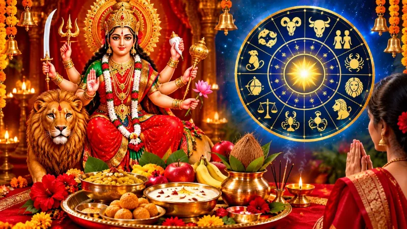 maa-durga-mantra-navratri-rashi-wise-bhog-12-zodiac-signs