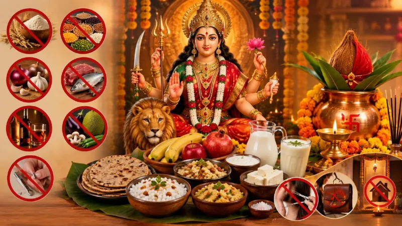 Navratri 2026: नवरात्रि के व्रत में क्या खाएं और किन चीजों से बनाएं दूरी? जानें हर जरूरी नियम