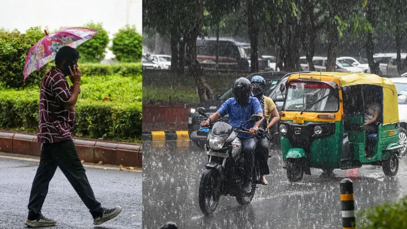 दिल्ली-NCR में मौसम का यू-टर्न! तेज आंधी और भारी बारिश से गिरा तापमान, इन इलाकों में अलर्ट जारी