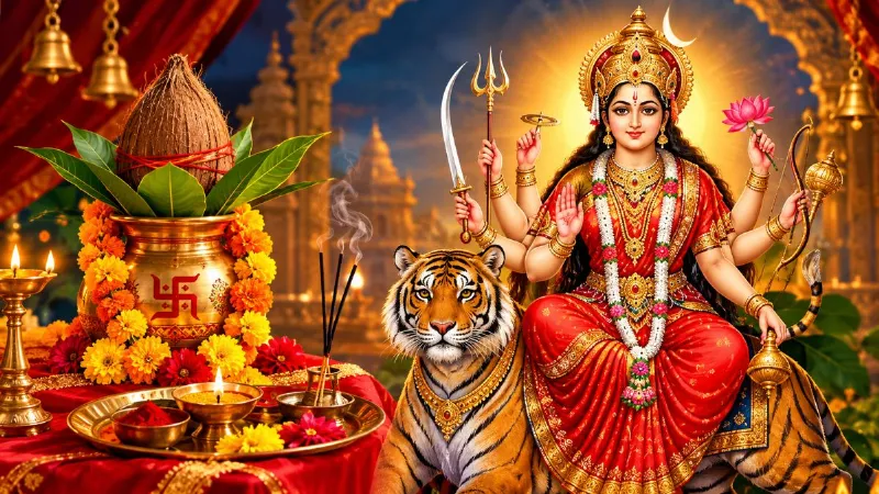 shardiya-navratri-2026-day-3-maa-chandraghanta-puja-vidhi