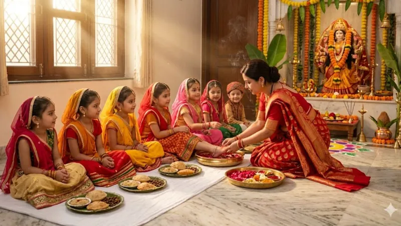 Navratri 2026: 19 अक्टूबर को अष्टमी-नवमी एक साथ, कन्या पूजन के मुहूर्त को लेकर दूर करें कन्फ्यूजन