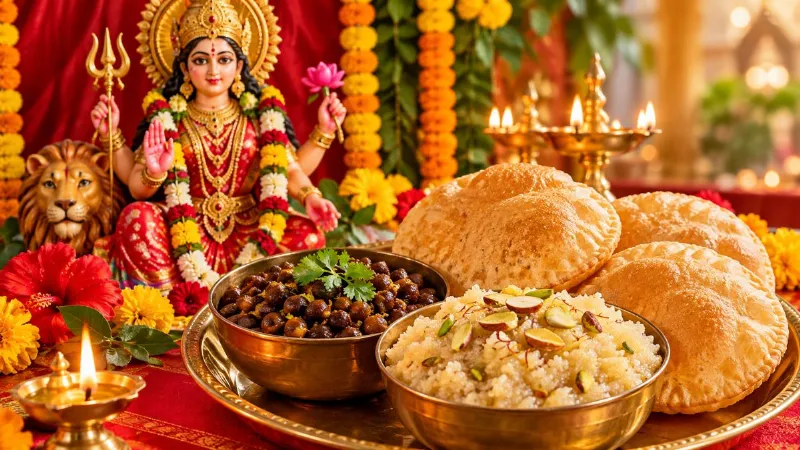 durga-ashtami-2026-halwa-puri-black-chana-bhog-significance