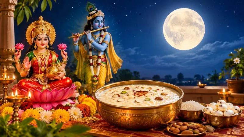 Sharad Purnima 2026 Date Timings Moonrise Kheer Significance