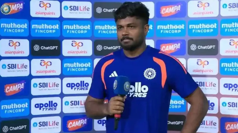 IND vs WI Sanju Samson in support of Mayank Yadav and Arshdeep Singh