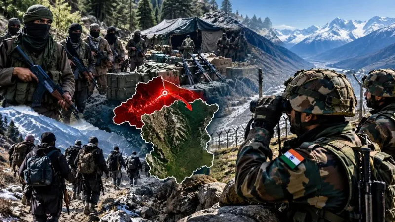 सर्दी से पहले भारत में घुसपैठ की तैयारी! PoK में छिपे हैं 500 आतंकी, खुफिया इनपुट के बाद सेना अलर्ट