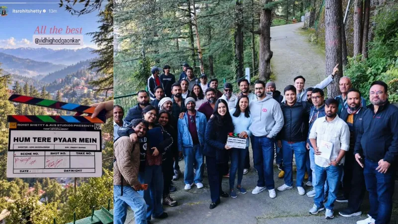 AVS Studios Krithi Shetty Bollywood debut in Hum Tere Pyaar Mein