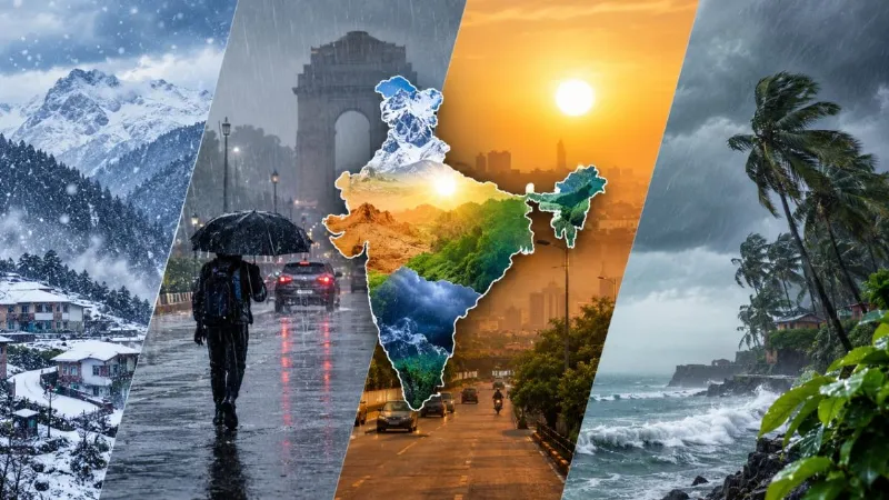 Kal Ka Mausam: दिल्ली-NCR से यूपी तक बदलेगा मौसम! कहीं गिरेगा पारा तो कहीं जमकर बरसेंगे बादल