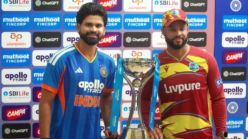 IND vs WI: ईशान किशन-नमन धीर की तूफानी बैटिंग भी बेकार, बारिश ने बिगाड़ा टीम इंडिया का खेल, सीरीज ड्रॉ