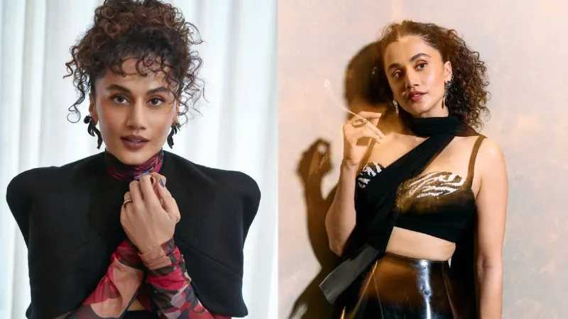 Taapsee Pannu shares the story of her success built identity through hard work