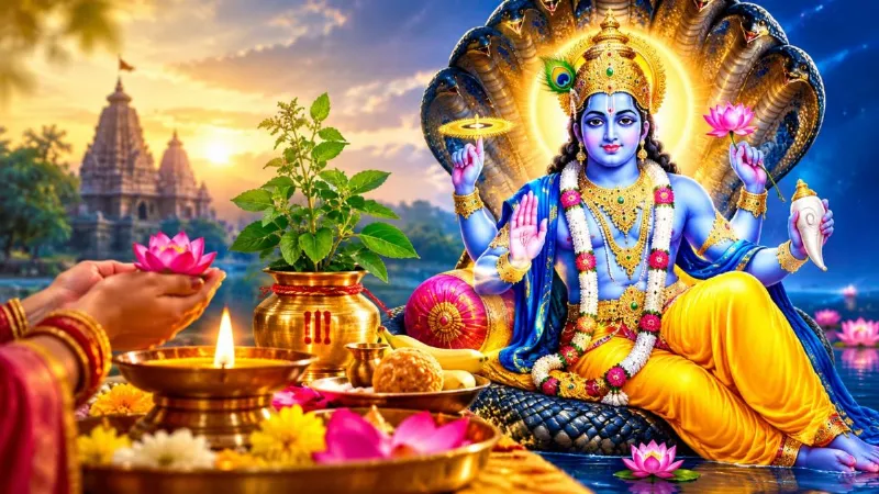 आज पापांकुशा एकादशी पर भगवान विष्णु को ऐसे करें प्रसन्न, सुख-समृद्धि के लिए करें ये 5 उपाय