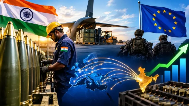 यूरोप में भी बढ़ी भारतीय हथियारों की डिमांड, न ब्रह्मोस, न आकाश, फिर भी 1600% बढ़ा एक्सपोर्ट