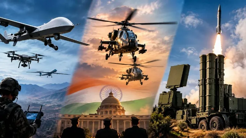 भारतीय सेना को मिलेंगे ड्रोन-हेलीकॉप्टर समेत कई नए हथियार, ₹2.12 लाख करोड़ की रक्षा खरीद को मंजूरी