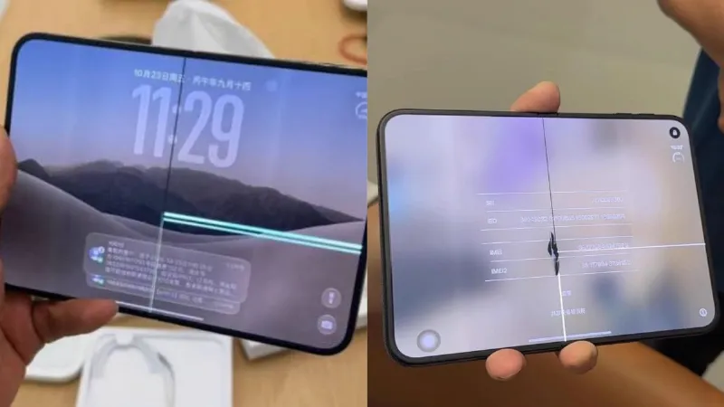 Screen Cracks Issue in Apple foldable phone iPhone Duo Free Replacement Policy