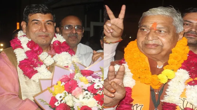 मेरठ-सहारनपुर MLC चुनाव में BJP की बल्ले-बल्ले, श्रीचंद शर्मा और दिनेश गोयल ने फिर लहराया जीत का परचम