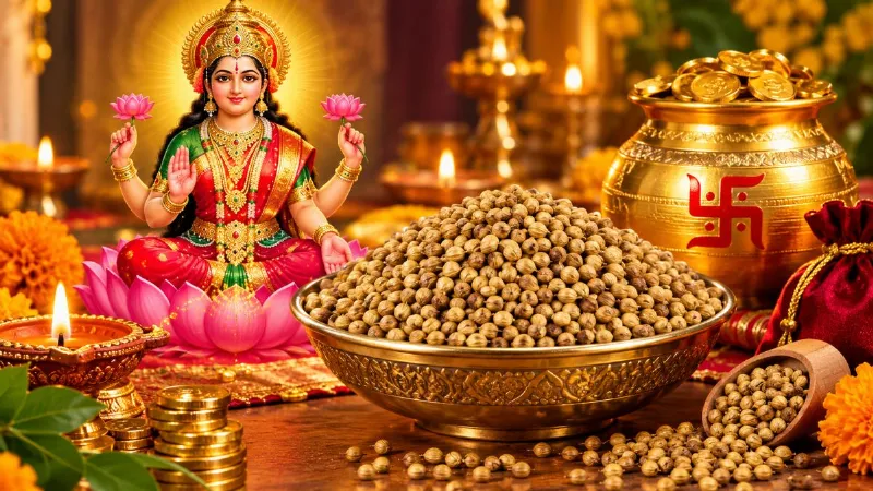 धनतेरस पर घर लाएं साबुत धनिया, खुलेंगे धन के रास्ते! जानें मां लक्ष्मी से जुड़ी इस परंपरा का खास राज