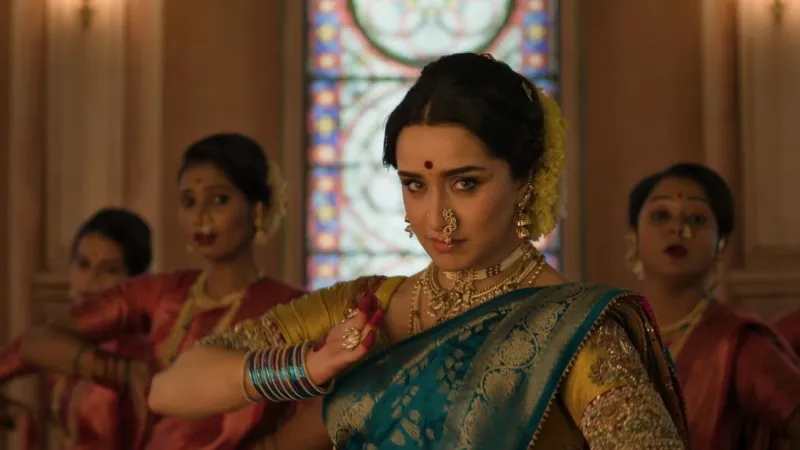 Shraddha Kapoor shines in the role of Eetha Bai the queen of Lavani trailer