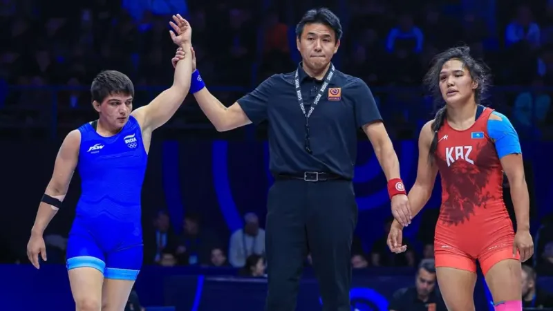 Manisha Bhanwala Indian woman to win gold at the Wrestling World Championships