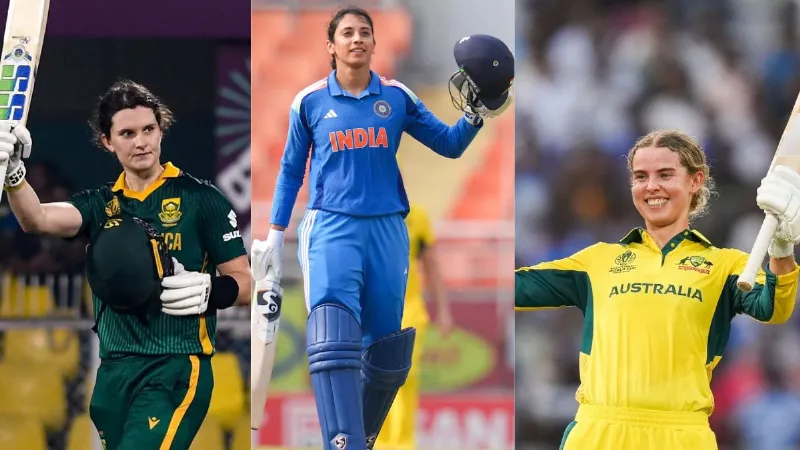 Most Runs In Women s World Cup 2025 top 6 players list